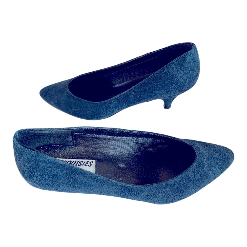 Mootsies Tootsies Navy Blue Pumps Sz 9
